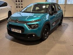 Blå Begagnad 2021 Citroën C3 Feel Halvkombi | 109 900 kr (Marknadspris)