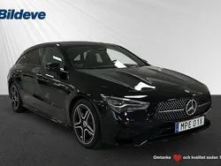 Svart Begagnad 2024 Mercedes CLA200 Shooting Brake AMG Kombi | 379 900 kr (Superpris)