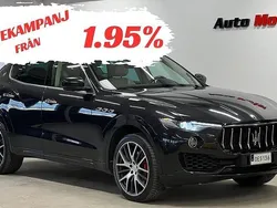 Svart Begagnad 2016 Maserati Levante SUV | 389 900 kr