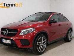 Röd Begagnad 2016 Mercedes GLE350 AMG Sportkupé | 379 900 kr (Superpris)