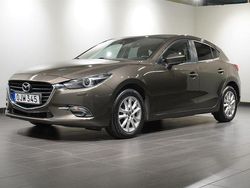 Brun Begagnad 2016 Mazda 3 Vision Halvkombi | 119 800 kr (Marknadspris)