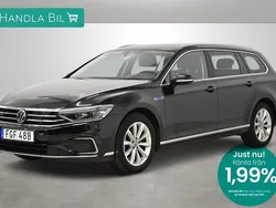 Svart Begagnad 2021 VW Passat GTE Kombi | 239 900 kr (Marknadspris)