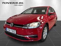 Röd (tornado red) Begagnad 2019 VW Golf VII Halvkombi | 154 900 kr (Marknadspris)