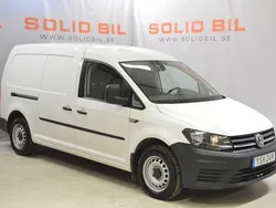 Blå (candy white) Begagnad 2018 VW Caddy Maxi Minibuss | 119 900 kr (Superpris)