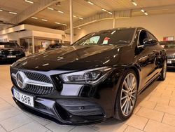 Svart Begagnad 2019 Mercedes CLA200 Shooting Brake AMG Kombi | 279 000 kr (Marknadspris)