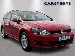 Röd Begagnad 2015 VW Golf VII Kombi | 124 800 kr (Lite dyr)
