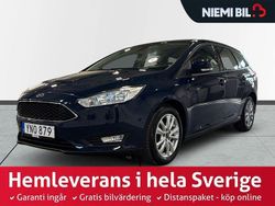 Blå Begagnad 2017 Ford Focus Trend Kombi | 144 900 kr (Lite dyr)