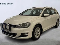 Vit Begagnad 2013 VW Golf VII Kombi | 129 000 kr (Lite dyr)