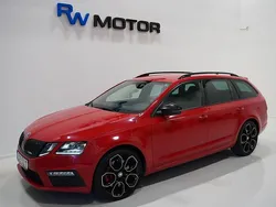 Röd Begagnad 2018 Skoda Octavia RS Kombi | 229 700 kr (Dyr)