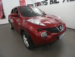 Mörkröd (röd) Begagnad 2011 Nissan Juke SUV | 59 900 kr (Marknadspris)