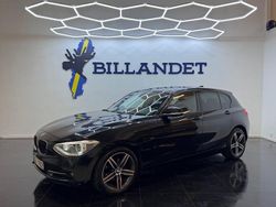 Svart Begagnad 2013 BMW 118 Sport Line Halvkombi | 99 900 kr (Marknadspris)