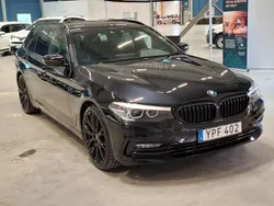 Svart Begagnad 2017 BMW 520 Sport Line Kombi | 239 900 kr (Lite dyr)