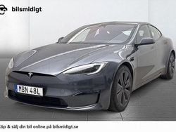 Grå Begagnad 2022 Tesla Model S Plaid Sedan | 849 900 kr (Dyr)