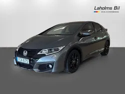 Mörkgrå (grå metallic) Begagnad 2016 Honda Civic Sport Halvkombi | 89 900 kr (Marknadspris)