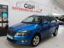 Blå Begagnad 2014 Skoda Fabia Ambiente Kombi | 75 000 kr (Marknadspris)