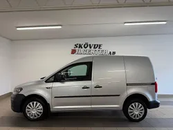 Silver (silvermetallic) Begagnad 2017 VW Caddy Minibuss | 179 500 kr (Bra pris)