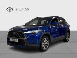 Mörkblå (blå) Begagnad 2024 Toyota Corolla Cross Executive SUV | 437 000 kr (Lite dyr)
