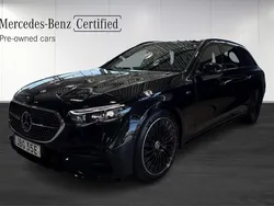 Svart (black) Begagnad 2025 Mercedes E300 AMG Kombi | 874 500 kr