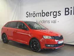 Röd Begagnad 2014 Skoda Rapid Kombi | 109 000 kr