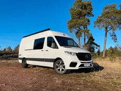 Vit Begagnad 2023 Mercedes Sprinter Van | 1 049 000 kr