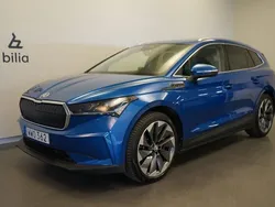 Blå Begagnad 2021 Skoda Enyaq iV SUV | 349 500 kr (Marknadspris)