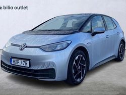 Silver Begagnad 2021 VW ID.3 Pro Performance Halvkombi | 134 900 kr (Marknadspris)