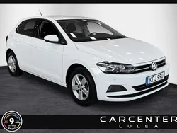 Vit Begagnad 2019 VW Polo Halvkombi | 164 900 kr (Marknadspris)