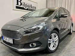 Grå Begagnad 2015 Ford S-MAX Business Edition Minibuss | 179 900 kr (Dyr)