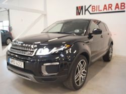 Svart Begagnad 2017 Land Rover Range Rover evoque SUV | 219 900 kr (Marknadspris)