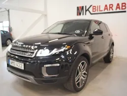 Svart Begagnad 2017 Land Rover Range Rover evoque SUV | 219 900 kr (Bra pris)