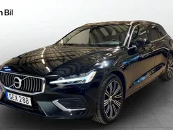 Svart Begagnad 2022 Volvo V60 Inscription Kombi | 239 900 kr (Superpris)