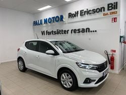 Vit Begagnad 2022 Dacia Sandero Comfort Halvkombi | 139 500 kr (Marknadspris)