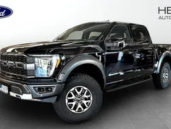 Svart Begagnad 2023 Ford F-150 Raptor Pickup | 1 360 000 kr (Dyr)