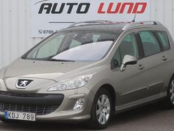 Gråmetallic Begagnad 2009 Peugeot 308 Kombi | 39 900 kr (Marknadspris)