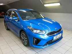 Blå Begagnad 2019 Kia Ceed Sportswagon GT-Line Kombi | 199 900 kr (Marknadspris)
