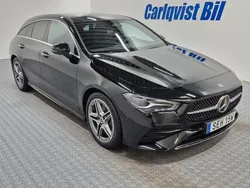 Svart Begagnad 2025 Mercedes CLA200 Shooting Brake AMG Kombi | 395 000 kr (Superpris)