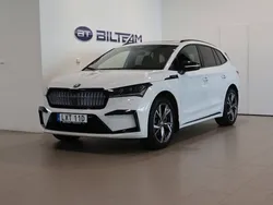 Vit Begagnad 2023 Skoda Enyaq iV SportLine SUV | 524 900 kr (Dyr)