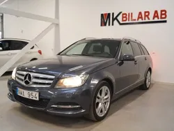 Mörkgrå (grå) Begagnad 2014 Mercedes C220 Avantgarde Kombi | 144 900 kr (Superpris)