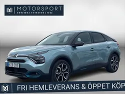 Blå Begagnad 2021 Citroën e-C4 Shine Halvkombi | 199 900 kr (Marknadspris)