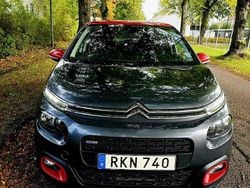 Grå Begagnad 2017 Citroën C3 Halvkombi | 54 900 kr (Bra pris)