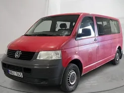 Röd Begagnad 2008 VW Caravelle Minibuss | 79 000 kr