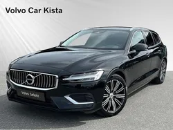 Svart Begagnad 2021 Volvo V60 Inscription Kombi | 329 900 kr (Marknadspris)