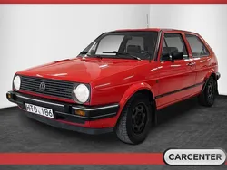 Röd Begagnad 1985 VW Golf II Halvkombi | 44 500 kr
