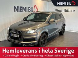Grå Begagnad 2014 Audi Q7 S-Line SUV | 199 900 kr (Dyr)