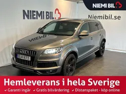 Grå Begagnad 2014 Audi Q7 S-Line SUV | 199 900 kr (Dyr)