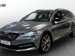 Grå Begagnad 2023 Skoda Superb SportLine Kombi | 459 900 kr