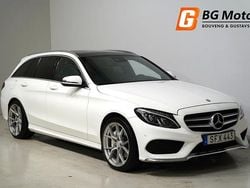 Vit Begagnad 2015 Mercedes C250 AMG line Kombi | 174 800 kr (Marknadspris)
