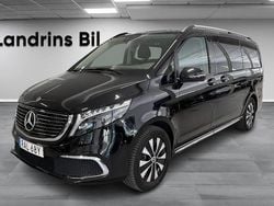 Svart (obsidiansvart metallic) Begagnad 2023 Mercedes EQV300 Edition Minibuss | 529 900 kr