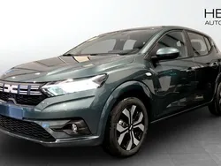 Grön (green) Ny 2024 Dacia Sandero Expression Halvkombi | 194 900 kr (Bra pris)