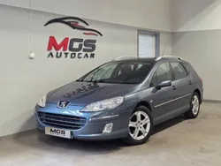 Mörkgrå (grå) Begagnad 2007 Peugeot 407 Kombi | 17 900 kr (Lite dyr)